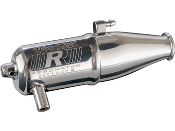 Traxxas Tuned pipe, Resonator, R.O.A.R. legal (single-chamber, enhances low to mid-rpm power) / TRA5483