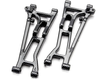Traxxas Suspension arms, front (left & right), Exo-Carbon finish (Jato) Traxxas Suspension arms, front (left & right), Exo-Carbon finish (Jato) / TRA5531G