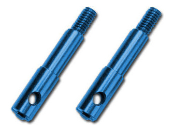 Traxxas hřídel předního kola hliník modrý (2): Jato Traxxas hřídel předního kola hliník modrý (2): Jato / TRA5537X