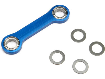 Traxxas Drag link, machined 6061-T6 aluminum (blue-anodized)/ 5x8x2.5 ball bearing (2) / TRA5542X