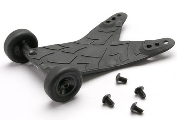 Traxxas Wheelie bar/ rear skid (assembled) (fits Jato, requires 5515X for installation) / TRA5584