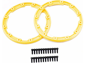 Traxxas Sidewall protector, beadlock style (yellow) (2) (for use with Geode wheels) Traxxas Sidewall protector, beadlock style (yellow) (2) (for use with Geode wheels) / TRA5665