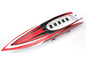 Traxxas Hull, Spartan, red graphics (fully assembled) / TRA5714X