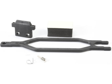 Traxxas Hold down, battery/ hold down retainer/ battery post/ foam spacer/ angled body clip / TRA5827