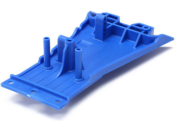 Traxxas Lower chassis, low CG (blue) / TRA5831A