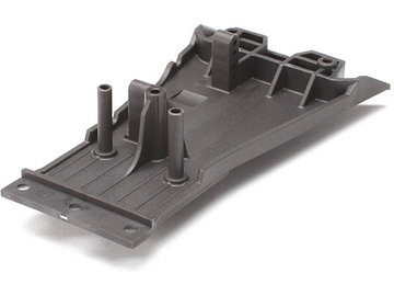 Traxxas Lower chassis, low CG (grey) / TRA5831G