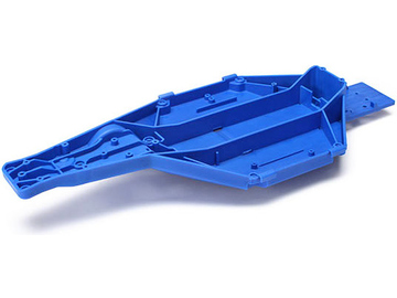 Traxxas Chassis, low CG (blue) / TRA5832A