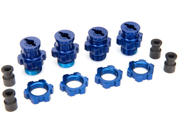 Traxxas náboj kola 17mm hliník modrý (4) Traxxas náboj kola 17mm hliník modrý (4) / TRA5853X