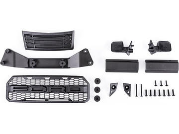 Traxxas Grille/ grille mount/ mirrors, side (left & right) (fits #5916 body) / TRA5921