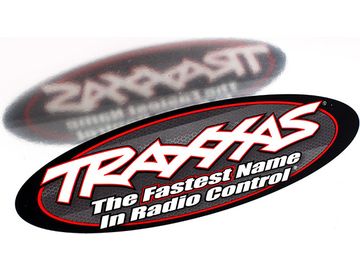 Traxxas oval decal, 2 sided 23x8cm / TRA6152
