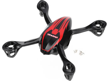 Traxxas kabina červená: QR-1 / TRA6212