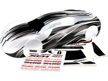 Traxxas Body, XO-1, ProGraphix/ wing / wing uprights (2) / washers (2) / decals / TRA6412