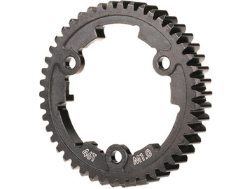 Traxxas Spur gear, 46-tooth, steel (wide face, 1.0 metric pitch) / TRA6442