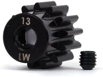 Traxxas Gear, 13-T pinion (1.0 metric pitch) (fits 5mm shaft)/ set screw / TRA6483X