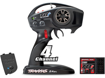 Traxxas vysílač TQi 4 kan., BlueTooth modul, přijímač TSM / TRA6507A