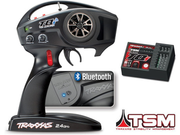 Traxxas vysílač TQi 4 kan., BlueTooth modul, přijímač TSM Traxxas vysílač TQi 4 kan., BlueTooth modul, přijímač TSM / TRA6507R