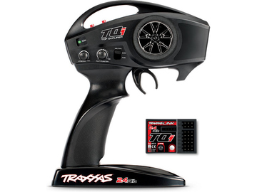 Traxxas vysílač TQi 2 kan., přijímač / TRA6509