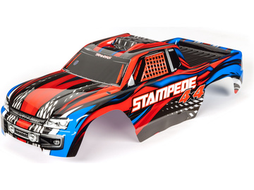 Traxxas karosérie Stampede 4X4 červená Traxxas karosérie Stampede 4X4 červená / TRA6729R