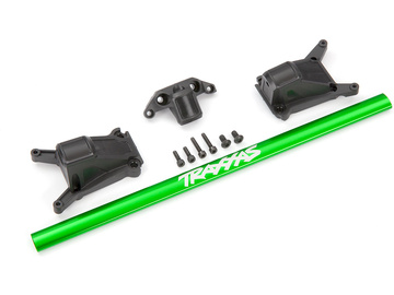 Traxxas Chassis brace kit, green / TRA6730G
