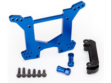 Traxxas Shock tower, rear, 7075-T6 aluminum (blue-anodized)/ body mount bracket Traxxas Shock tower, rear, 7075-T6 aluminum (blue-anodized)/ body mount bracket / TRA6738X