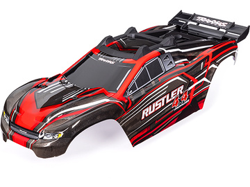 Traxxas karosérie Rustler 4X4 červená / TRA6740-RED