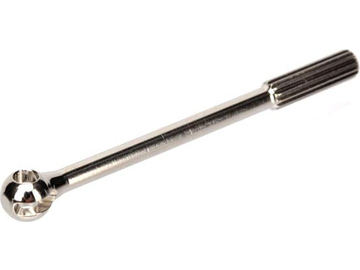 Traxxas Half shaft, external splined (steel-spline constant-velocity) (1) / TRA6750