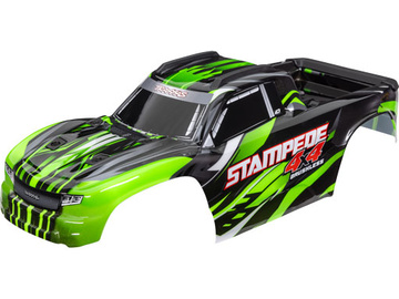 Traxxas Body, Stampede 4X4 Brushless, green (for clipless mounting) / TRA6762-GRN