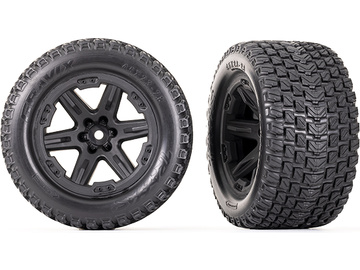 Traxxas kolo 2.8", disk RXT černý, pneu Gravix (2) Traxxas kolo 2.8", disk RXT černý, pneu Gravix (2) / TRA6764