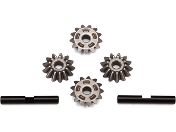 Traxxas Gear set, differential (spider gears (4)/ spider gear shaft (2)) Traxxas Gear set, differential (spider gears (4)/ spider gear shaft (2)) / TRA6783