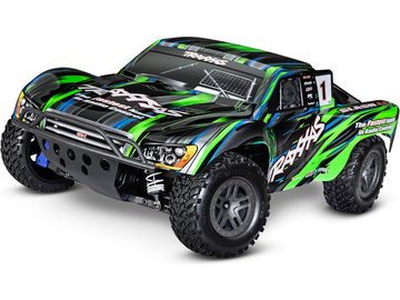 Traxxas Slash 1:10 BL-2s 4WD RTR zelený Traxxas Slash 1:10 BL-2s 4WD RTR zelený / TRA68154-4-GRN