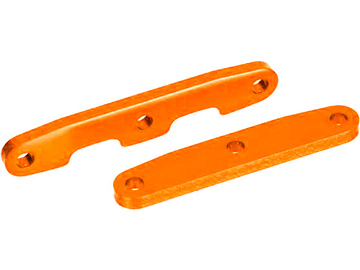 Traxxas Bulkhead tie bars, front & rear, aluminum (orange-anodized) Traxxas Bulkhead tie bars, front & rear, aluminum (orange-anodized) / TRA6823-ORNG