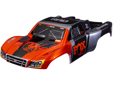 Traxxas Body, Slash VXL 2WD Fox Edition (for clipless mounting) / TRA6849-FOX