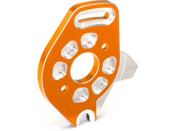 Traxxas Plate, motor, aluminum (orange-anodized) / TRA6890-ORNG