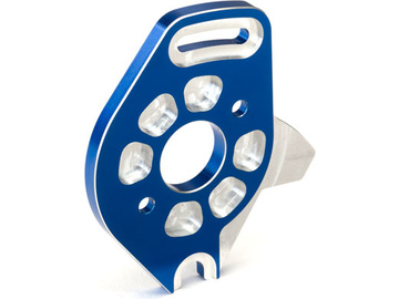 Traxxas Plate, motor, aluminum (blue-anodized) / TRA6890X