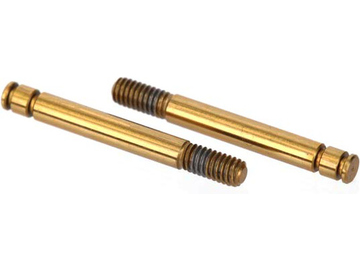 Traxxas Shaft, GTR shock, TiN-coated (2) Traxxas Shaft, GTR shock, TiN-coated (2) / TRA6961T