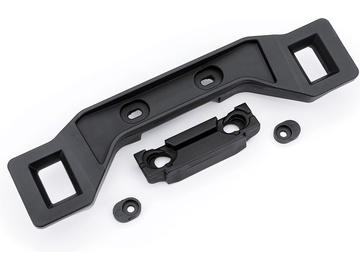 Traxxas Body mount, front/ adapter, front/ inserts (2) (for clipless body mounting) / TRA6976
