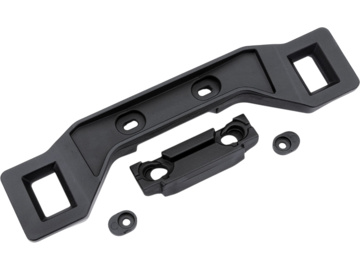 Traxxas Body mount, front/ adapter, front/ inserts (2) (for clipless body mounting) / TRA6976