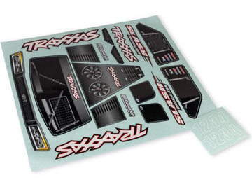 Traxxas samolepky Slash Traxxas samolepky Slash / TRA6981
