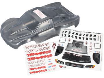 Traxxas karosérie čirá, samolepky: Slash 1:16 Traxxas karosérie čirá, samolepky: Slash 1:16 / TRA7012R