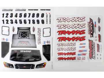 Traxxas samolepky Truck Team: Slash 1:16 / TRA7013X