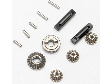 Traxxas Gear set, differential/ differential output shafts (2)/ hardware / TRA7082