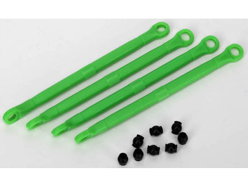 Traxxas Toe link, front & rear (molded composite) (green) (4) / TRA7138G
