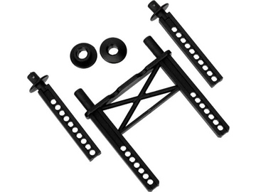 Traxxas Body mount, rear/ body mount posts, front (2)/ body washer, rear (2) (for Mustang body) Traxxas Body mount, rear/ body mount posts, front (2)/ body washer, rear (2) (for Mustang body) / TRA7314