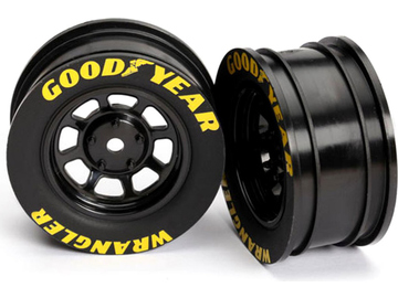 Traxxas Wheels 1.9", 8-spoke (black) (2) / TRA7377