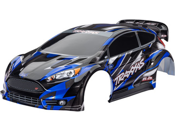 Traxxas Body, Ford Fiesta ST Rally Brushless, blue / TRA7418-BLUE