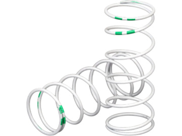 Traxxas Spring, shock, white (GTR long) (0.653 rate green) (2) Traxxas Spring, shock, white (GTR long) (0.653 rate green) (2) / TRA7441