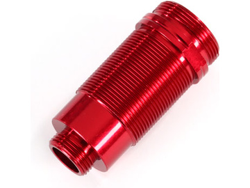 Traxxas Body, GTR long shock, aluminum (red-anodized) (PTFE-coated bodies) (1) / TRA7466R