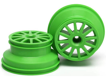 Traxxas Wheels 2.2/3.0", Rally green (2) / TRA7472X