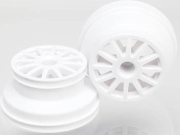 Traxxas Wheels 2.2/3.0", Rally white (2) Traxxas Wheels 2.2/3.0", Rally white (2) / TRA7472