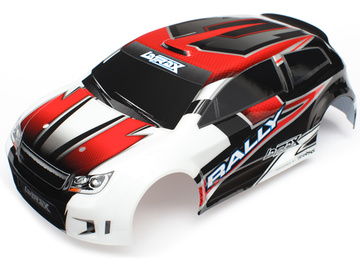 Traxxas Body, LaTrax 1/18 Rally, red (painted)/ decals / TRA7515